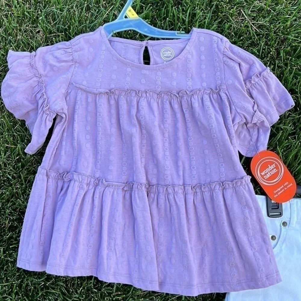 Girls medium matching clothing set